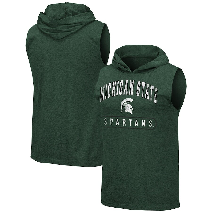 

Майка Colosseum Michigan State Spartans, зеленый