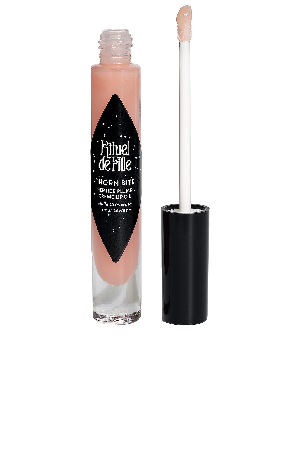 цена Блеск для губ Rituel de Fille Thorn Bite Peptide Plump Creme Lip Oil, цвет Rose Dew