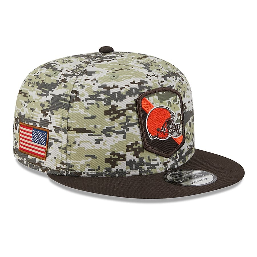 

Бейсболка New Era Cleveland Browns, камуфляж