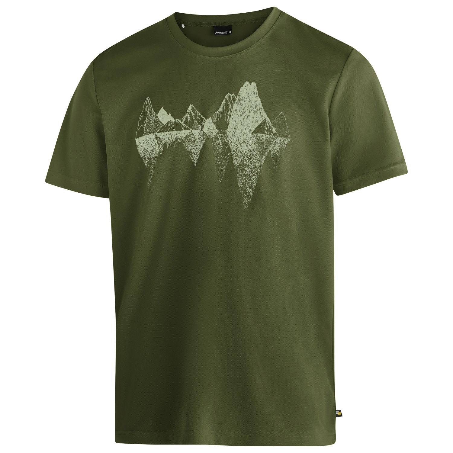 Функциональная рубашка Maier Sports Tilia Pique, цвет Military Green