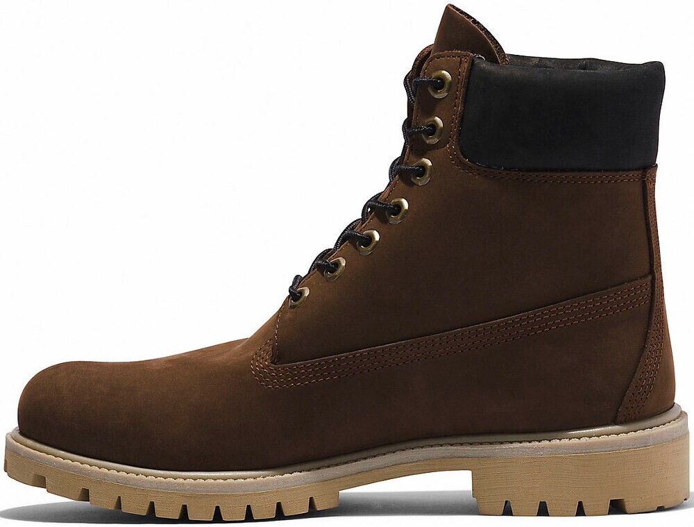 

Ботинки на шнуровке Timberland, темно коричневый