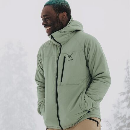

Куртка стрейч с капюшоном AK Helium мужская Burton, цвет Hedge Green
