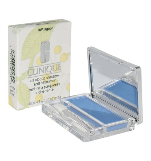 

Тени для век Soft Shimmer 3w Lagoon, 2,2 г Clinique, All About Shadow, синий