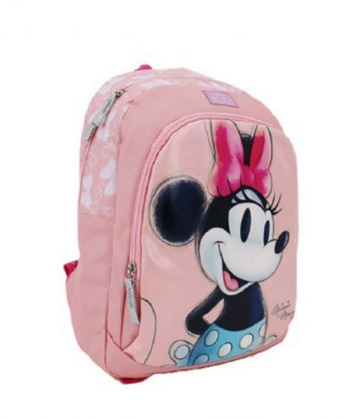 Рюкзак Disney Minnie Mouse Disney Minni Mouse Pink, розовый рюкзак для малышей с поводьями minnie розовый