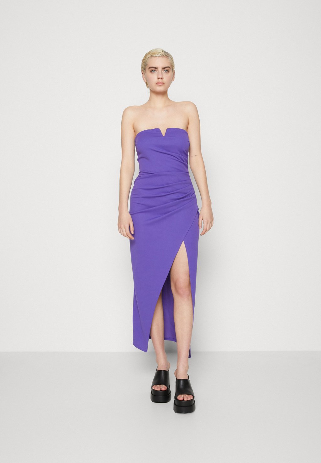 Платье из джерси WAL G, фиолетовый