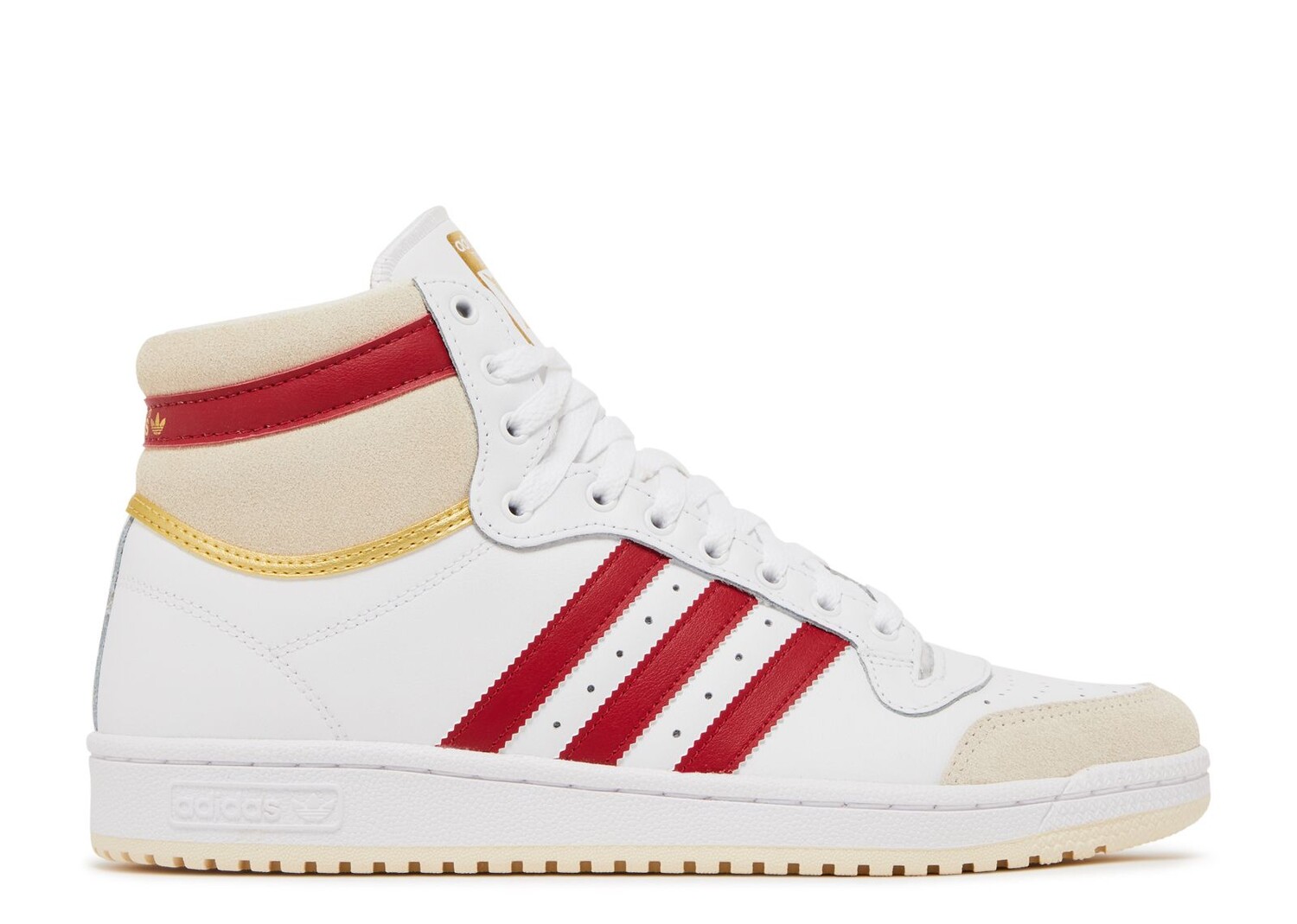 

Кроссовки adidas Top Ten High 'White Team Victory Red', белый