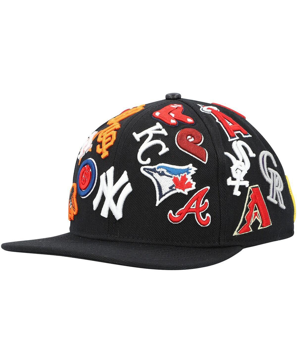 

Мужская черная шерстяная кепка Mlb Pro League Snapback Pro Standard