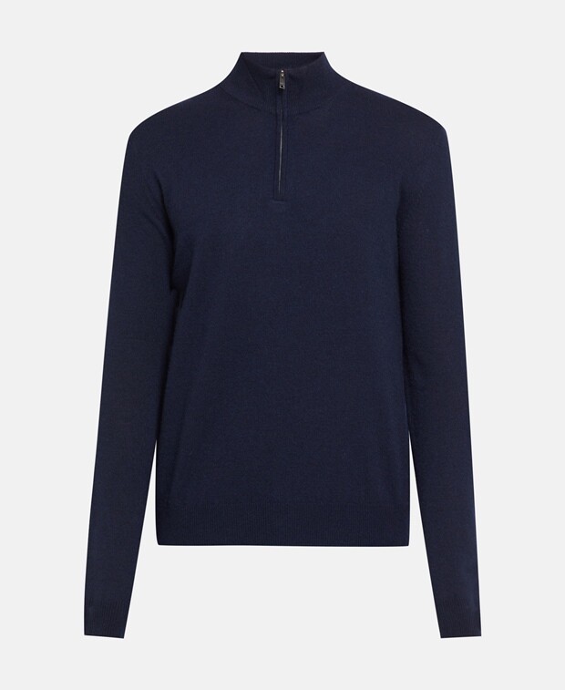 

Джемпер с длинными рукавами Hackett London, темно-синий