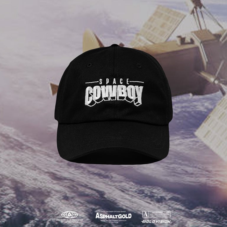 

Бейсболка *Outta Space* Space Cowboy Cap Asphaltgold, черный