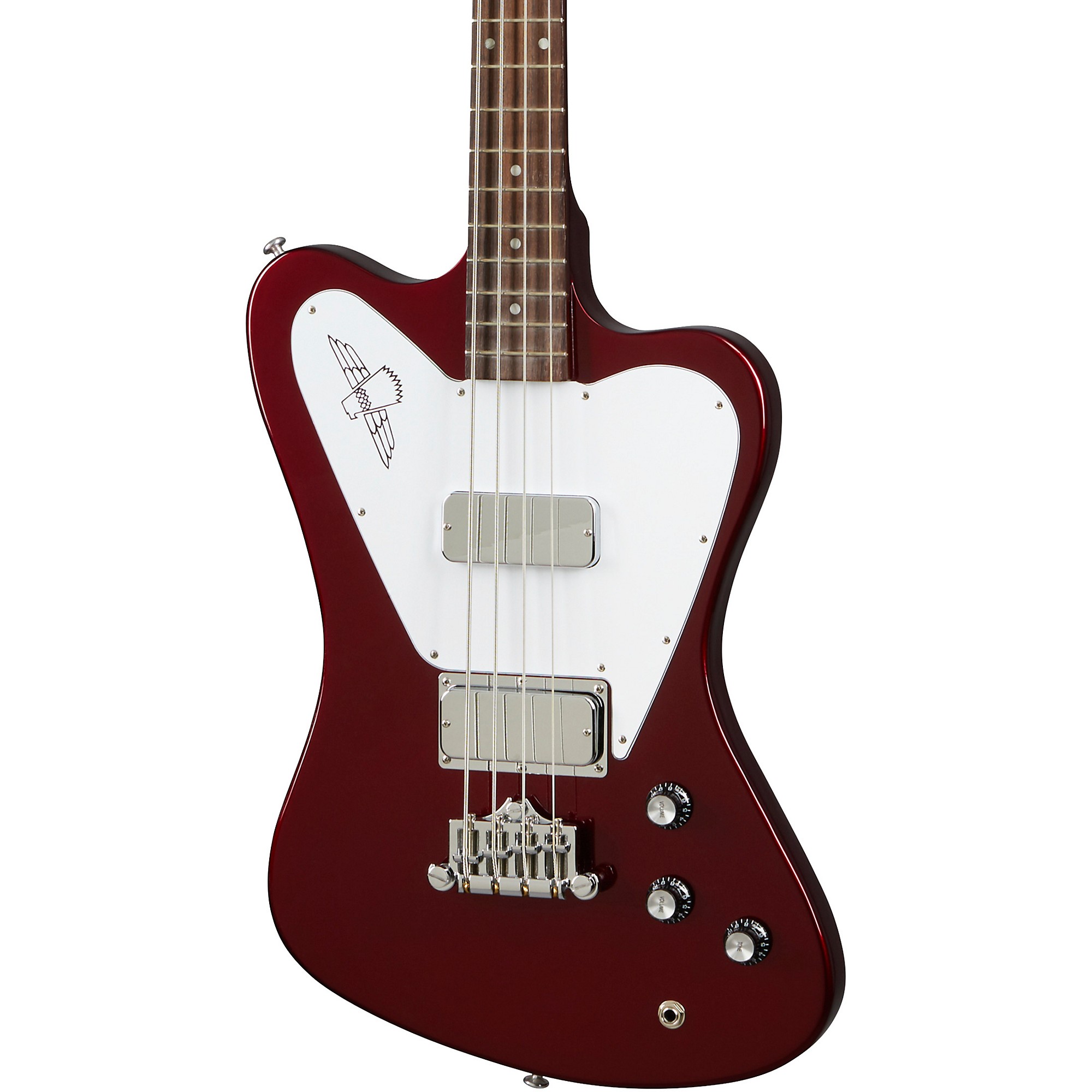 Gibson Non-Reverse Thunderbird Bass игристое бордовое фото