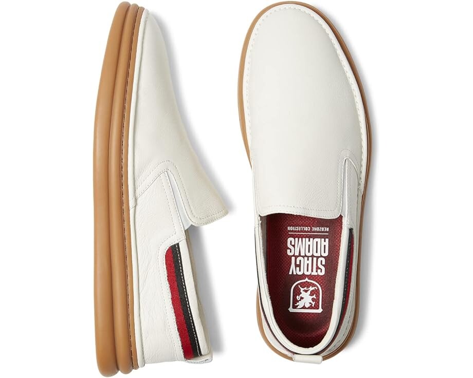 

Кроссовки Stacy Adams Delmar Slip-On Sneaker, белый
