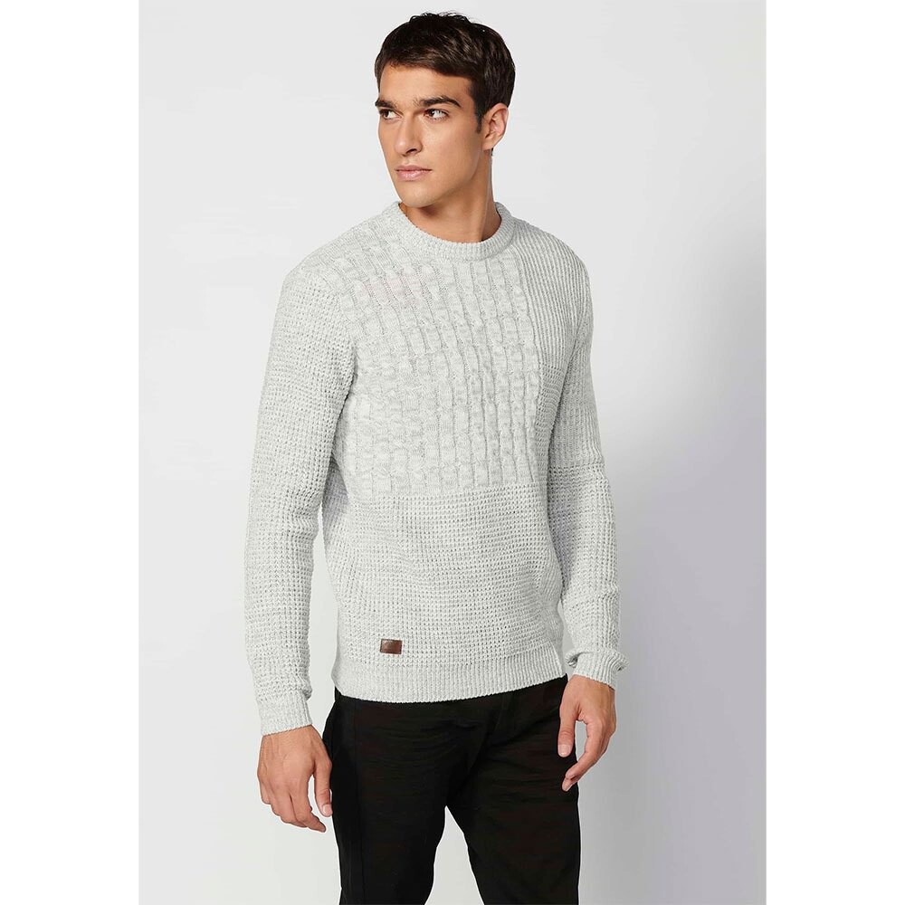 

Свитер Koroshi 2321TR42 Round Neck, серый
