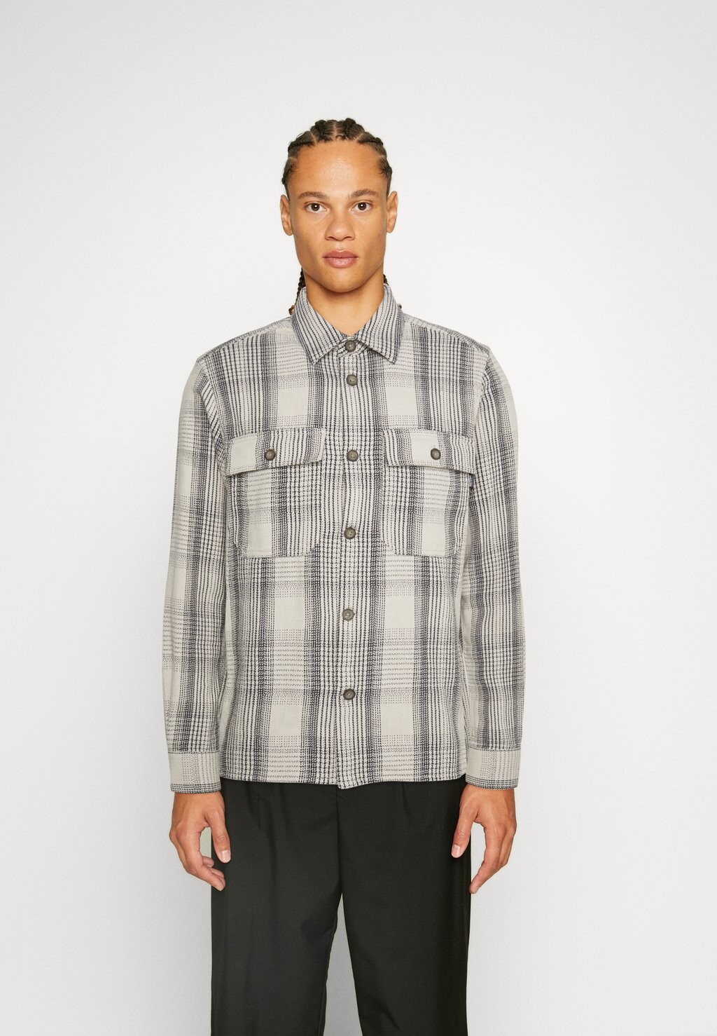 

Рубашка Wear Only & Sons ONSSCOTT OVERSHIRT, кремово-белый/темно-синий