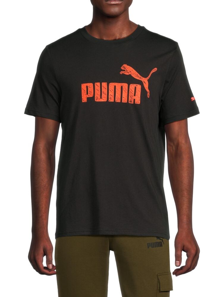 

Футболка с логотипом Puma, цвет Puma Black