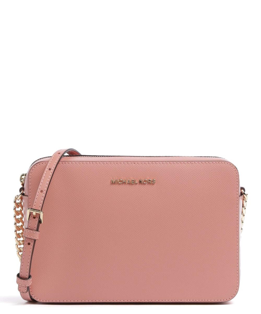 

Сумка через плечо Jet Set из зерненой яловой кожи Michael Kors, розовый