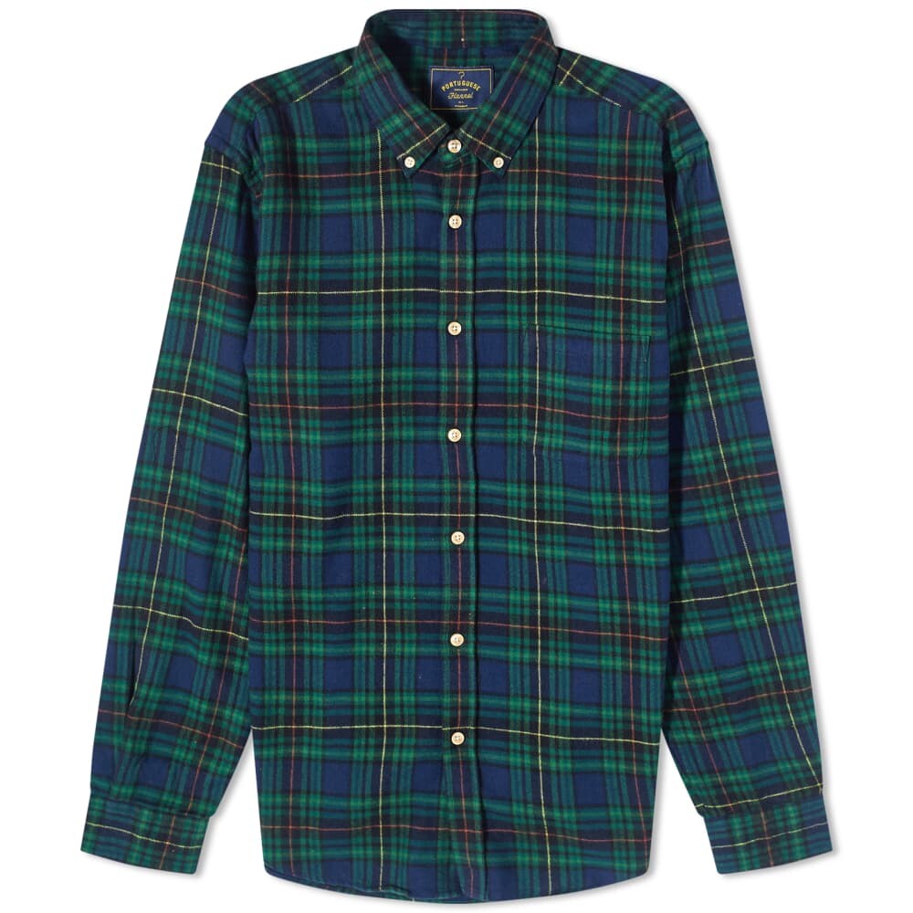 

Portuguese Flannel Рубашка в клетку на пуговицах Ortiz