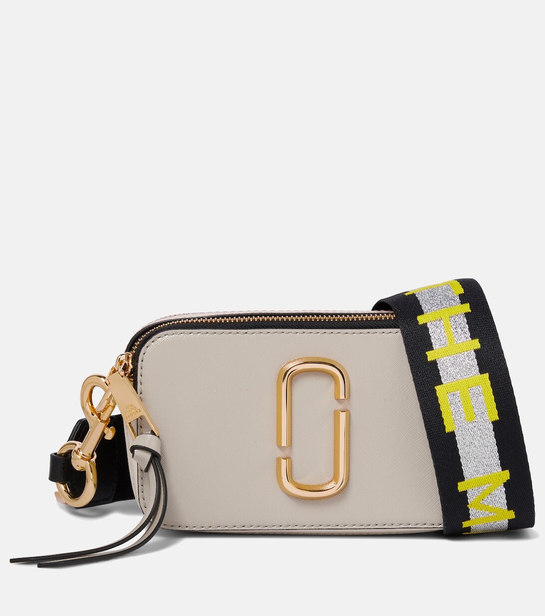 

Кожаная сумка для фотоаппарата Snapshot Marc Jacobs, серый