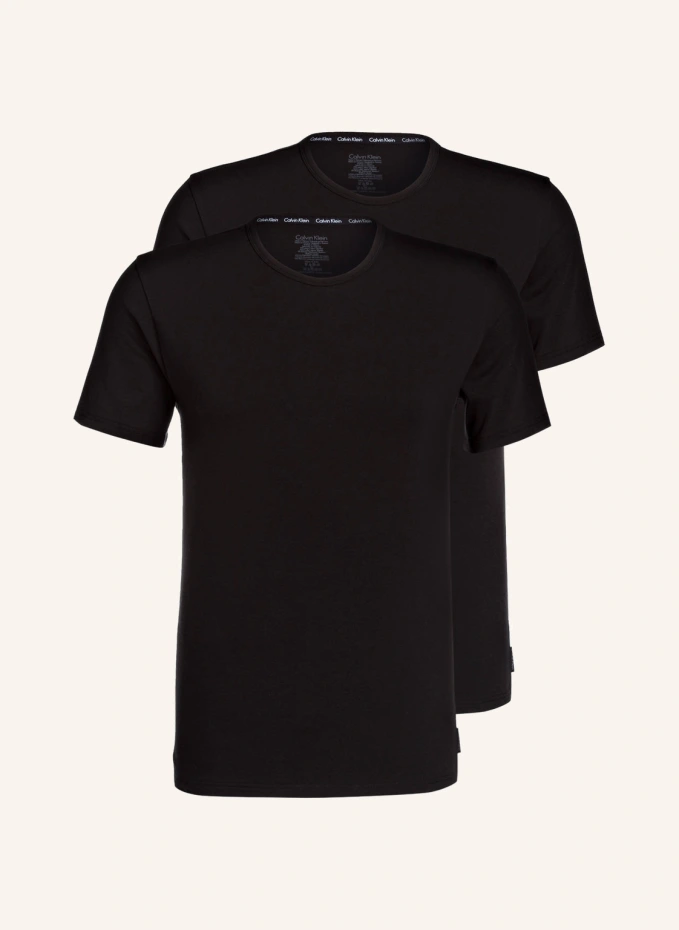 Комплект из 2 футболок modern cotton stretch Calvin Klein, черный