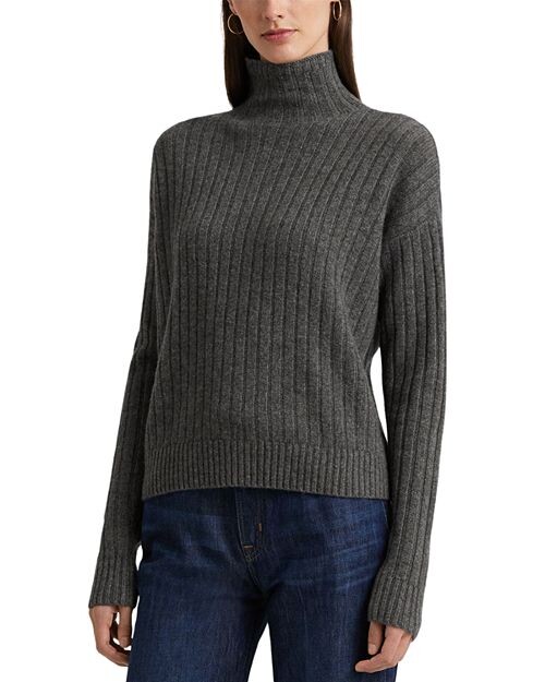

Кашемировый свитер с длинными рукавами Ralph Lauren Ralph Lauren, цвет Gray