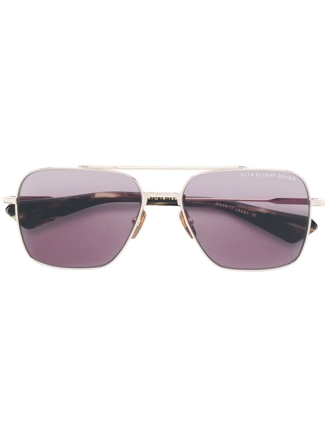 

Dita Eyewear солнцезащитные очки 'Flight Seven', металлик