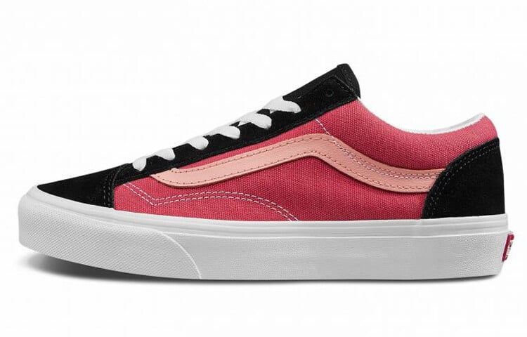 

Туфли для скейтбординга унисекс Vans Style 36 Черный/Красный/Лосось