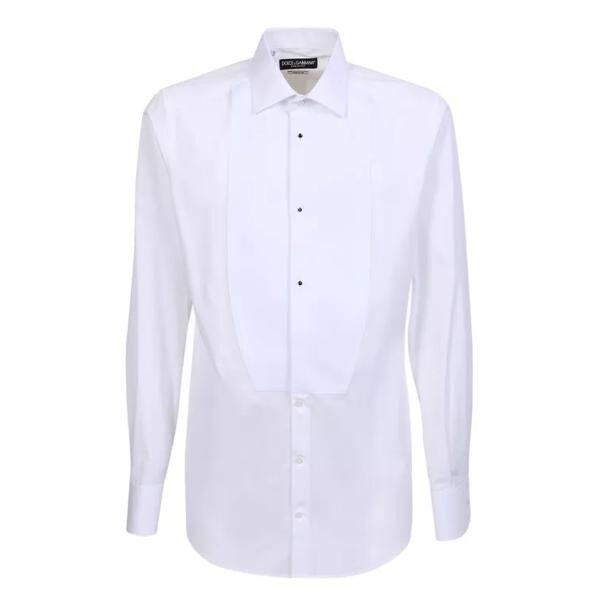

Футболка classic tailored-cut white shirt Dolce&Gabbana, мультиколор