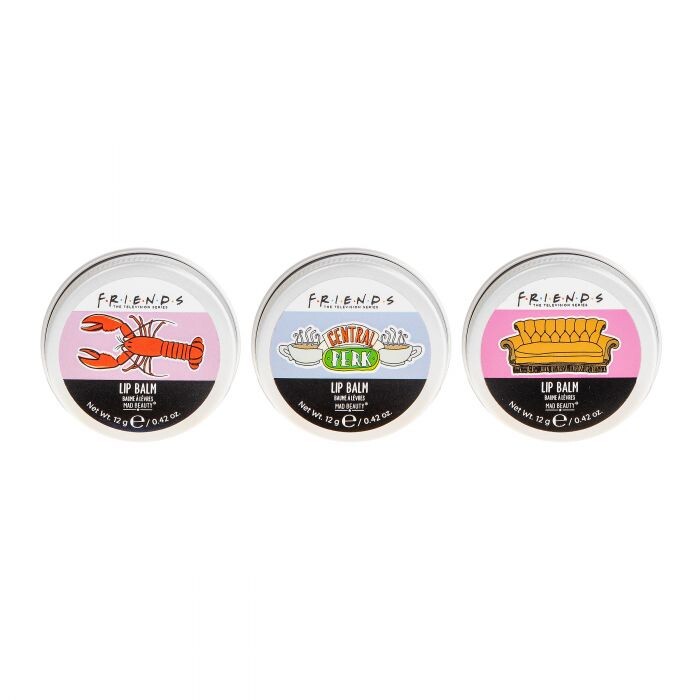 

Бальзам для губ Friends II Lip Balm Trio Mad Beauty, Set 3 productos