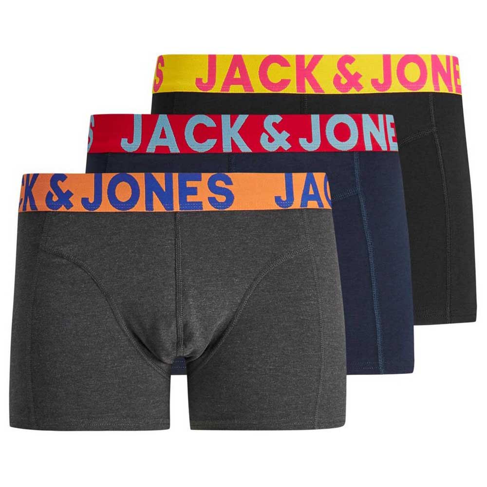 

Боксеры Jack & Jones Crazy Solid 3 шт, черный