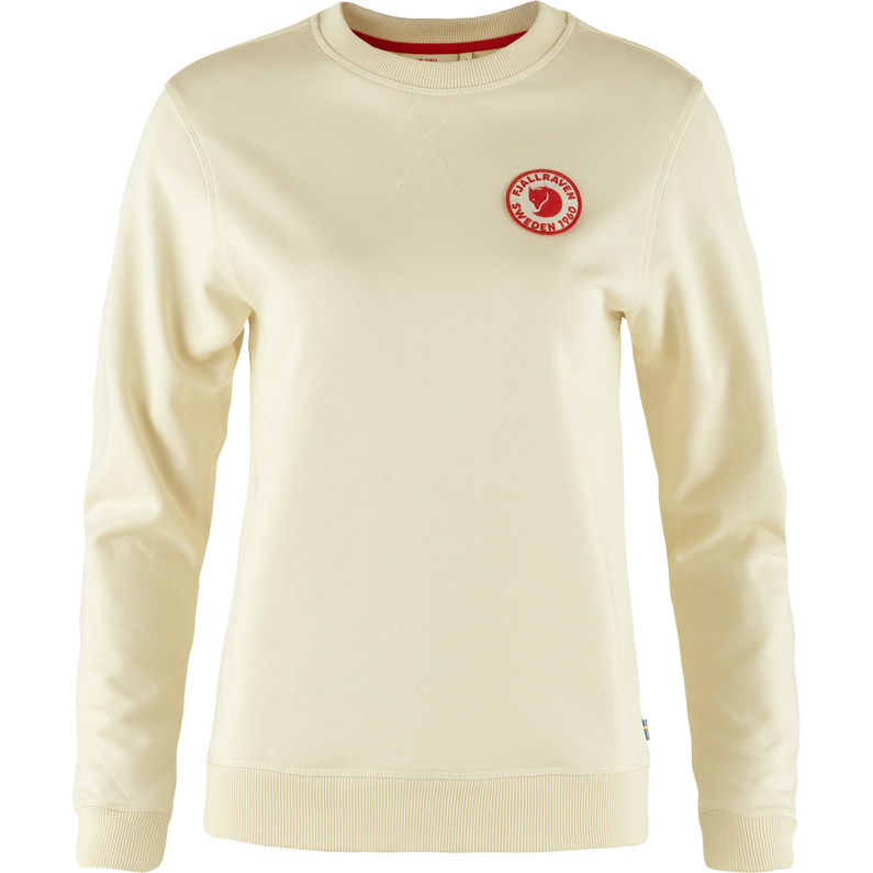 Женский свитер с логотипом 1960-х годов Fjällräven, белый