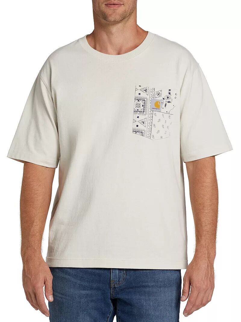 

Мужская футболка с карманами и банданой Carhartt