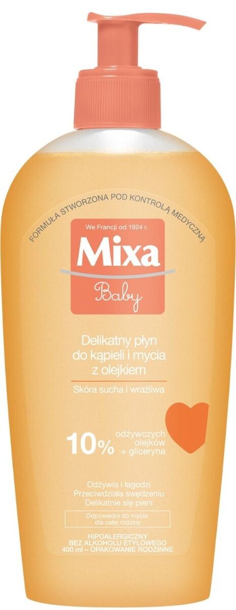 

Жидкость для ванн для детей Mixa Baby, 400 мл