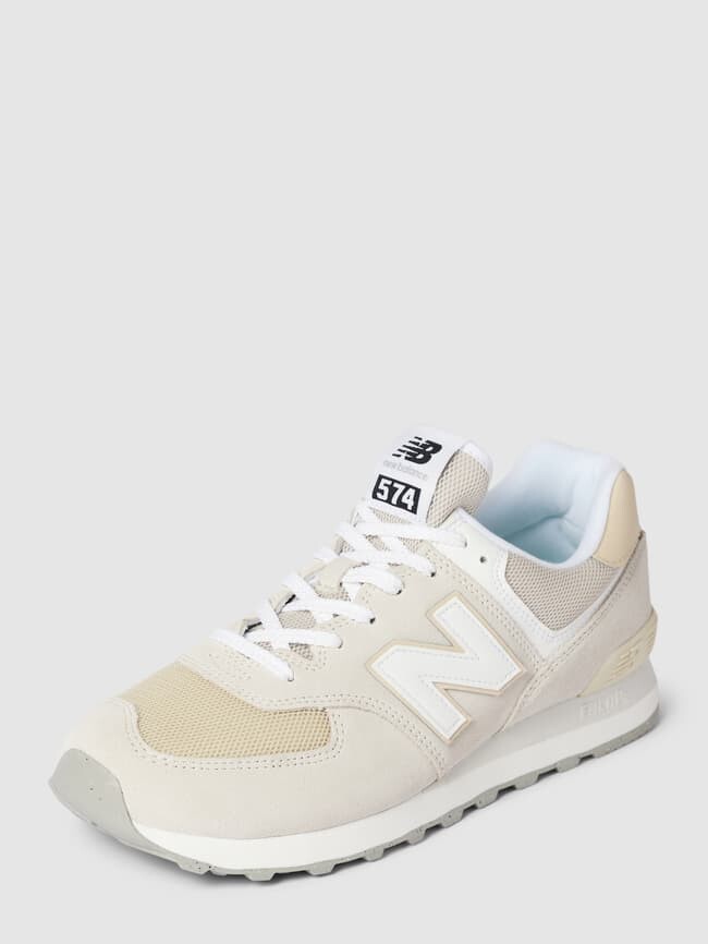 

Кроссовки с лейблом New Balance, бежевый