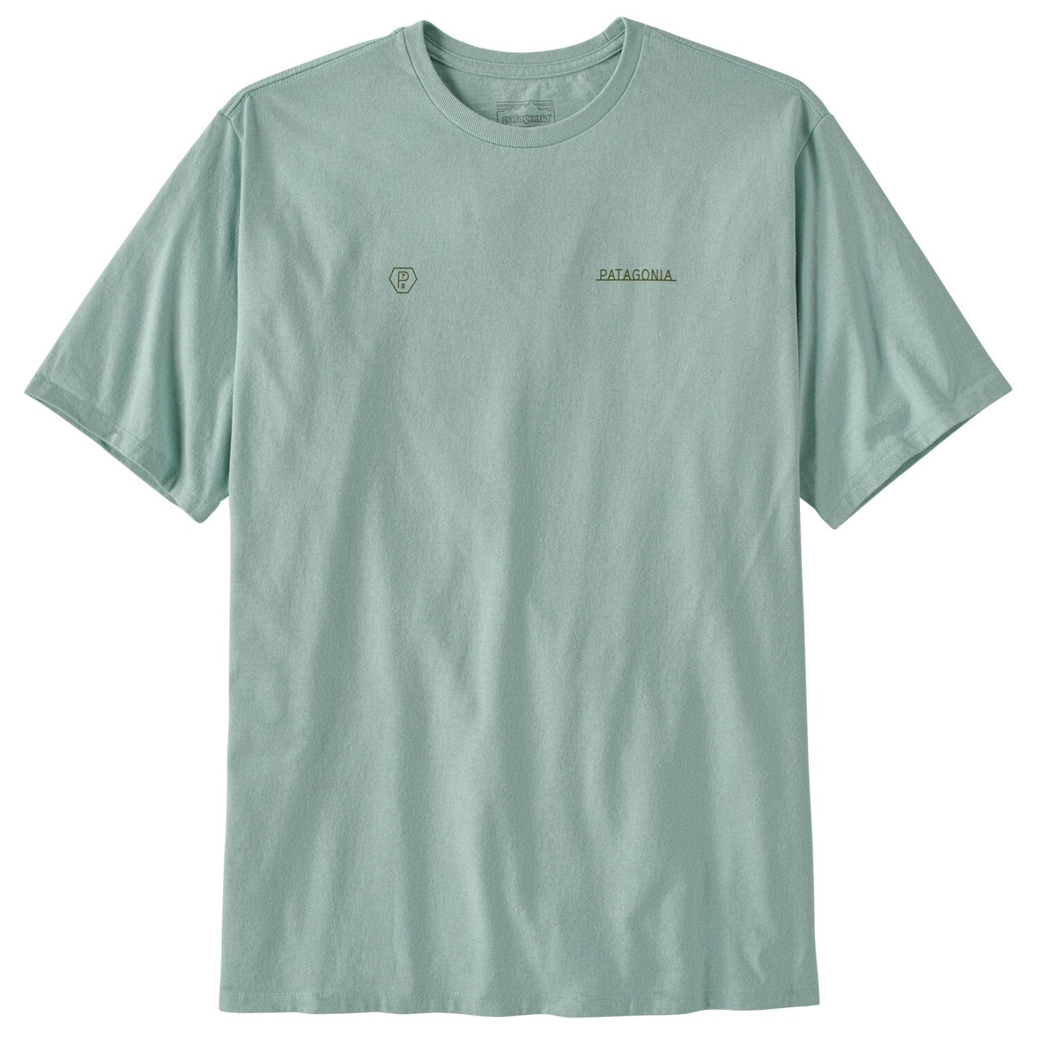 

Футболка Patagonia Forge Mark Responsibili Tee, цвет Wispy Green