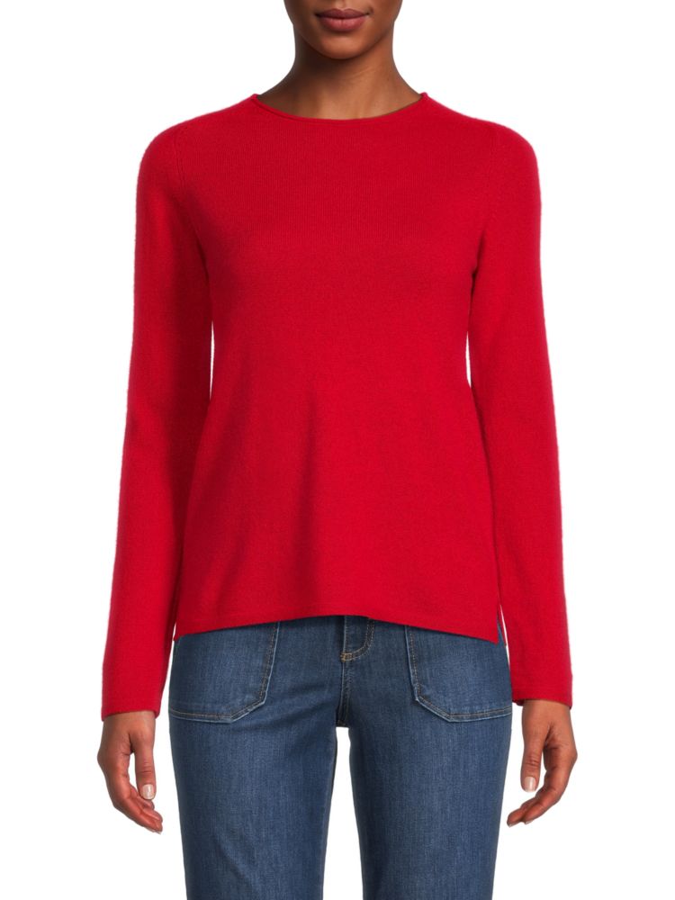 Свободный кашемировый свитер Sofia Cashmere, красный