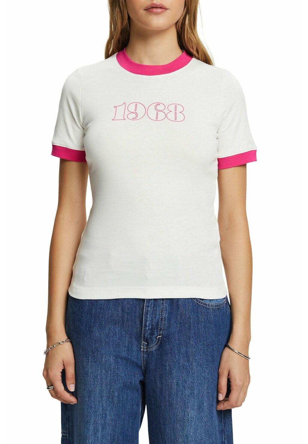 

Футболка с принтом Esprit, Серый