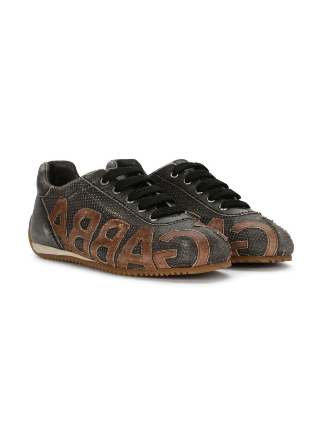 

Dolce & Gabbana Kids кроссовки Thailandia, черный