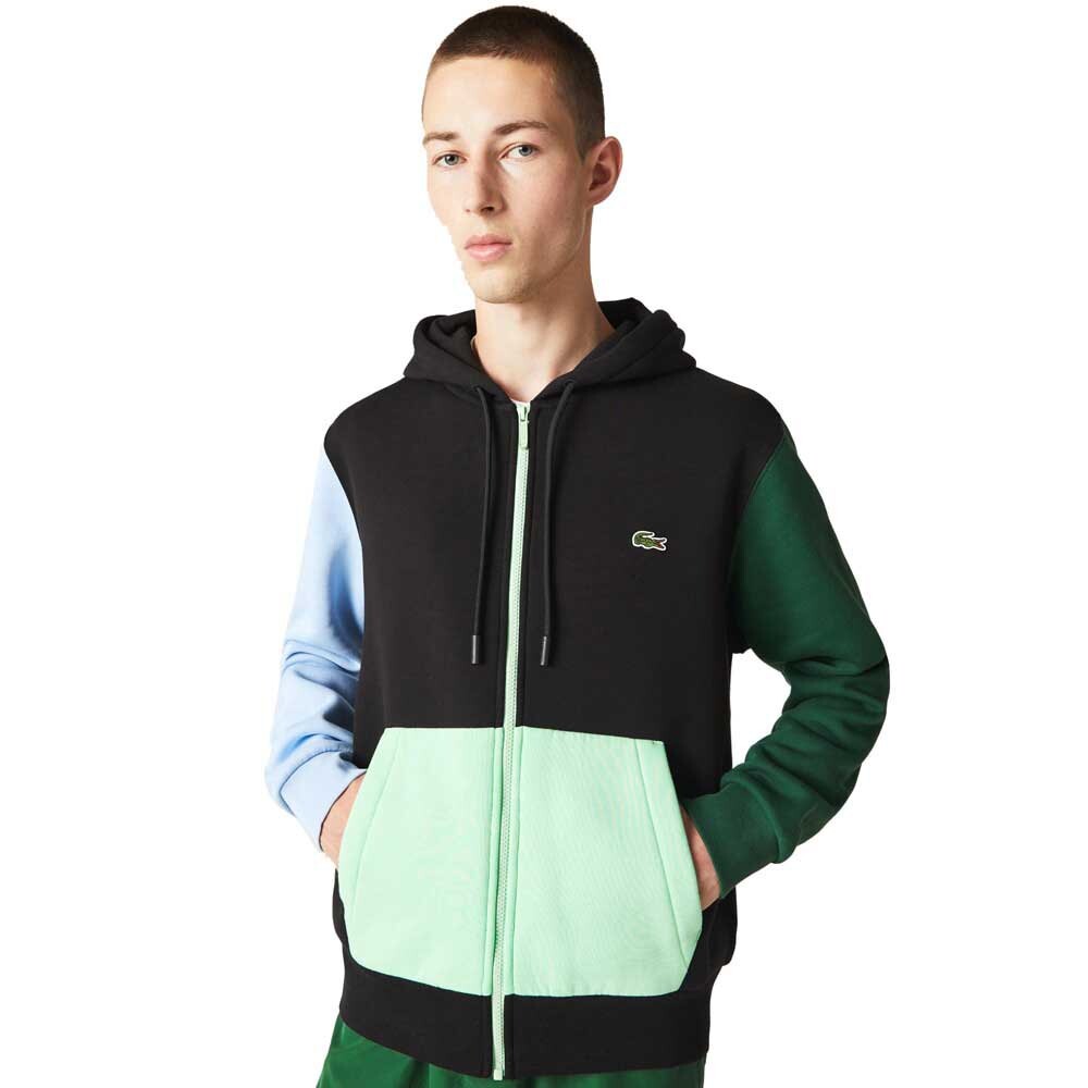 

Толстовка Lacoste SH9613 Full Zip, черный