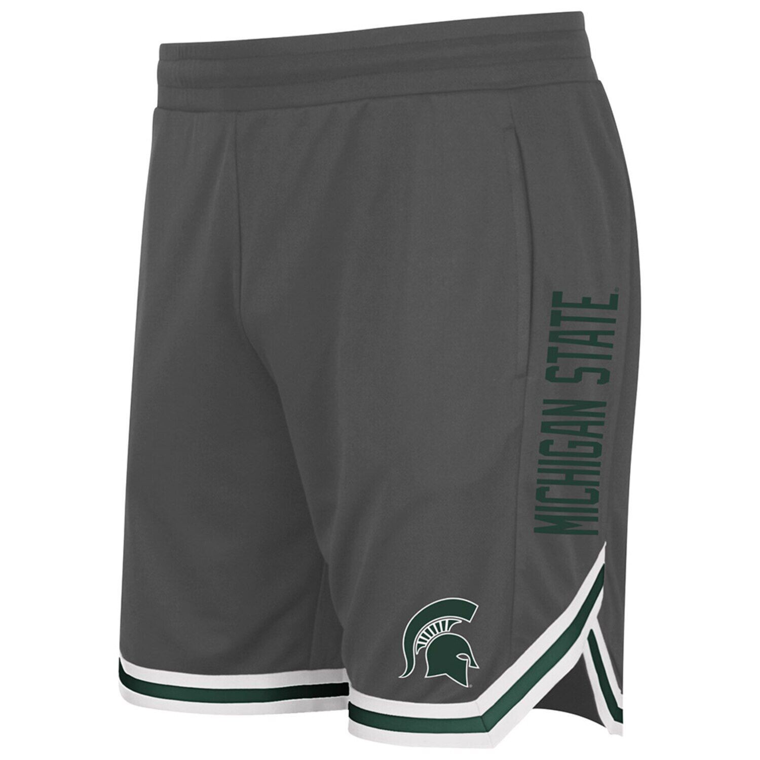 

Мужские темно-серые шорты Michigan State Spartans Continuity Colosseum