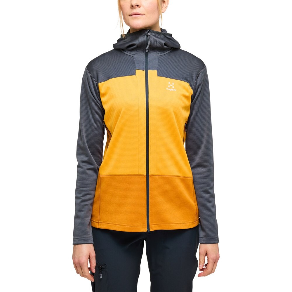 

Толстовка Haglöfs ROC Flash Mid Full Zip, серый