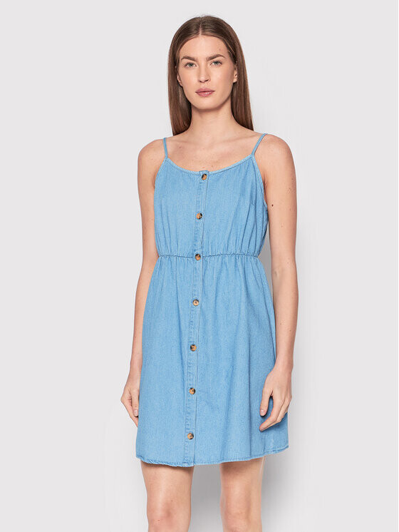

Летнее платье стандартного кроя Vero Moda, синий