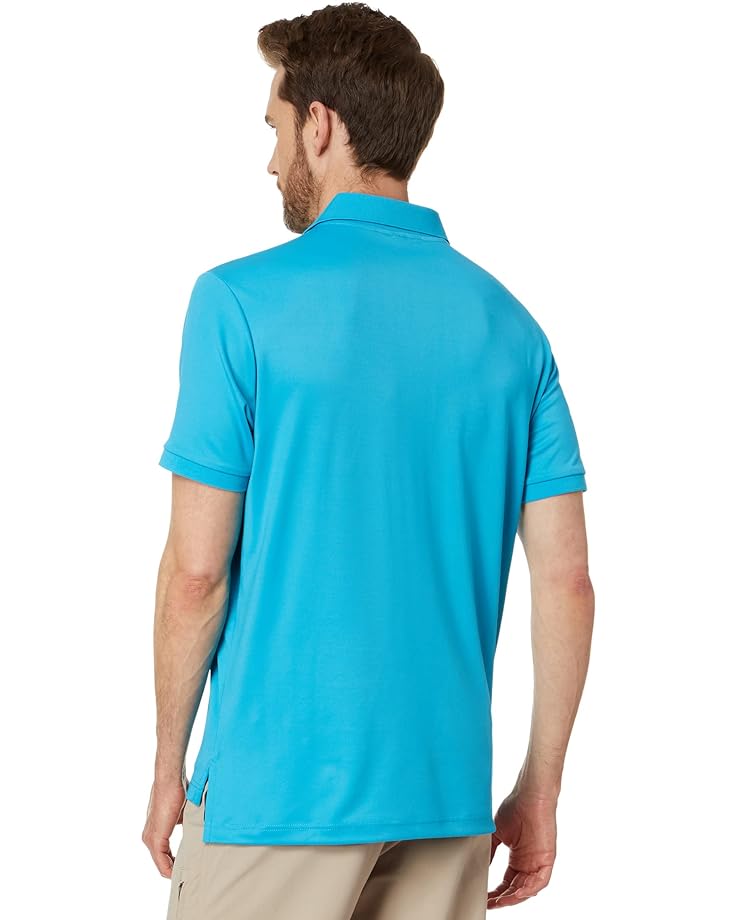 Поло U.S. POLO ASSN. Classic Fit Interlock Solid Polo Shirt, цвет Downtown Blue