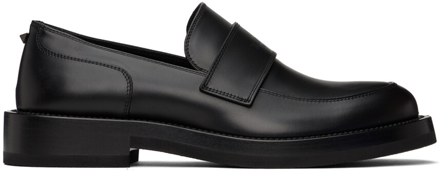 

Черные лоферы Rockstud Valentino Garavani, Черный, Черные лоферы Rockstud Valentino Garavani