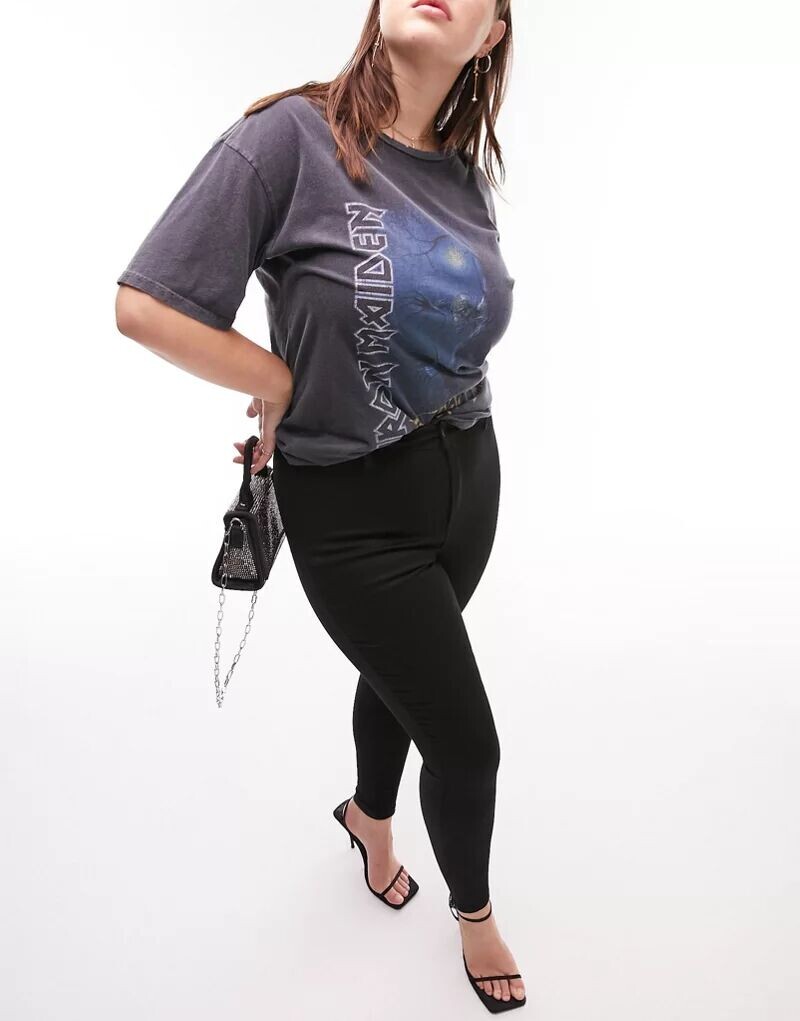 

Черные джинсы Topshop Joni