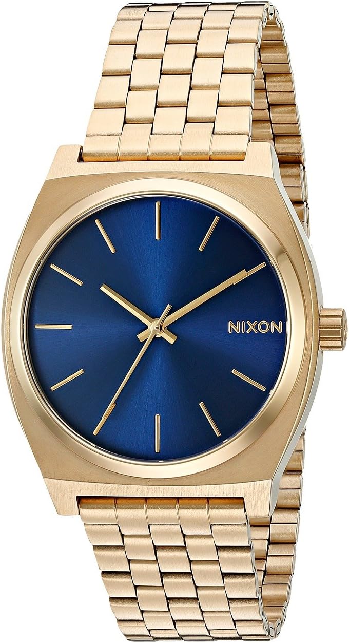 Часы Time Teller Nixon, цвет All Light Gold/Cobatl цена и фото