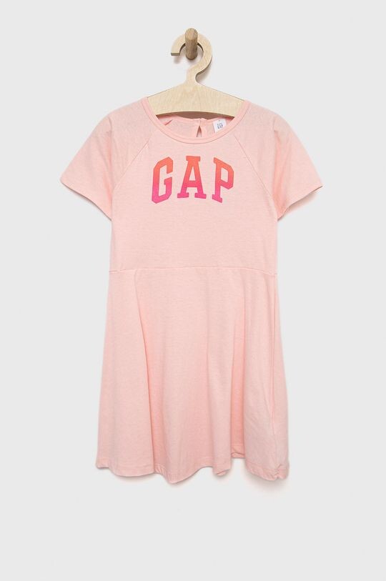 

GAP детское хлопковое платье, розовый
