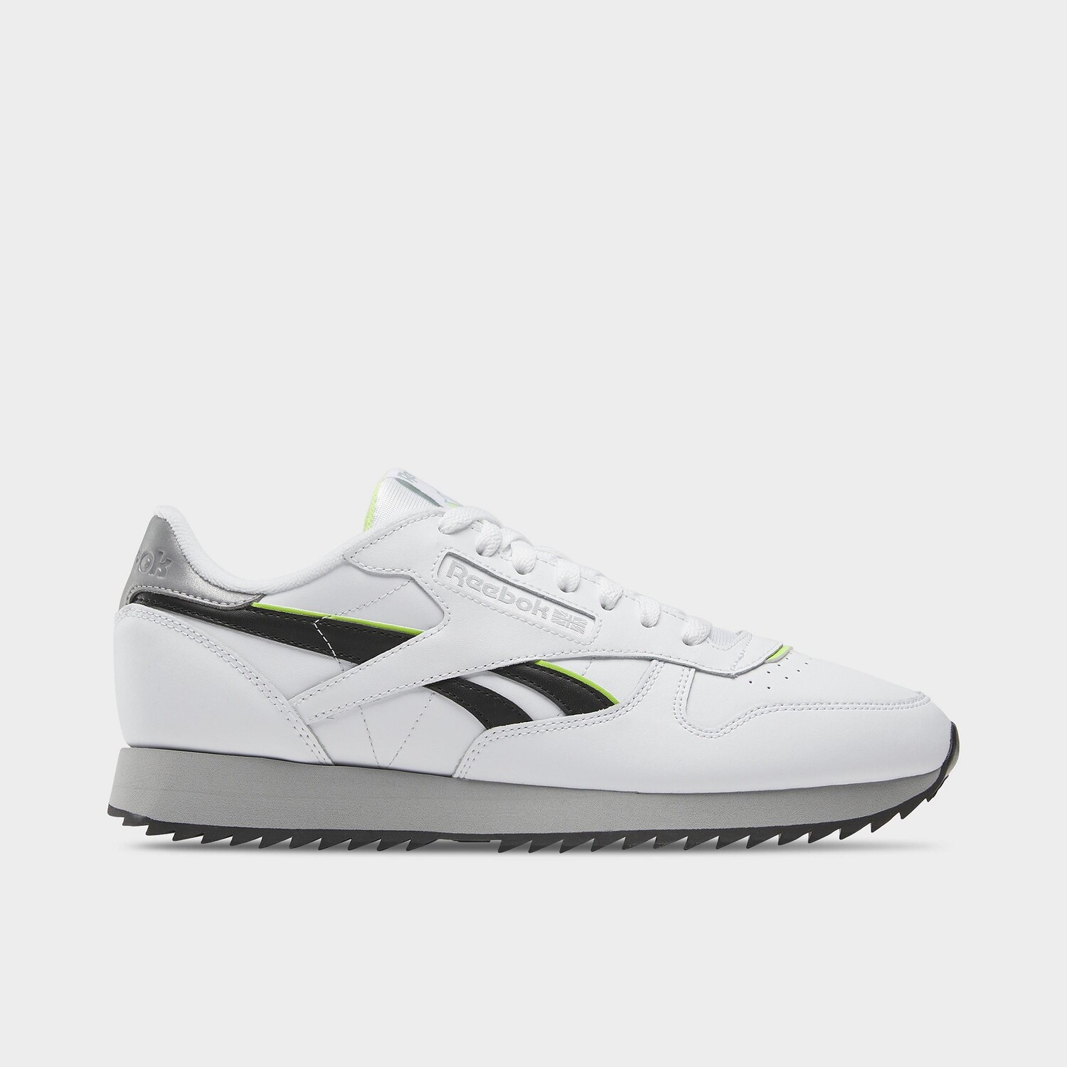 

Мужские классические кожаные повседневные кроссовки Reebok с рифлением, белый