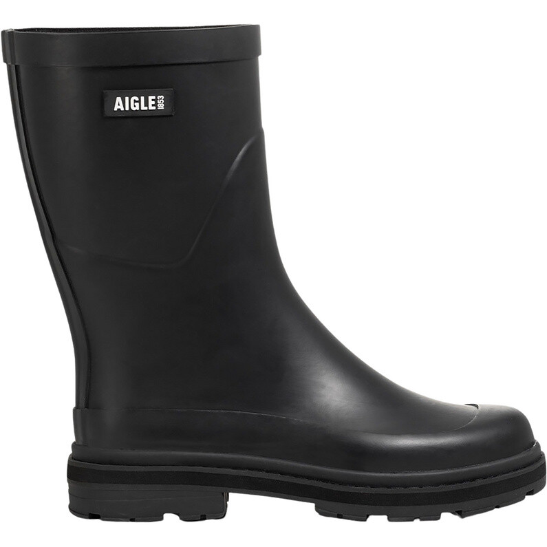 

Женские резиновые сапоги Mid Rain Aigle, черный