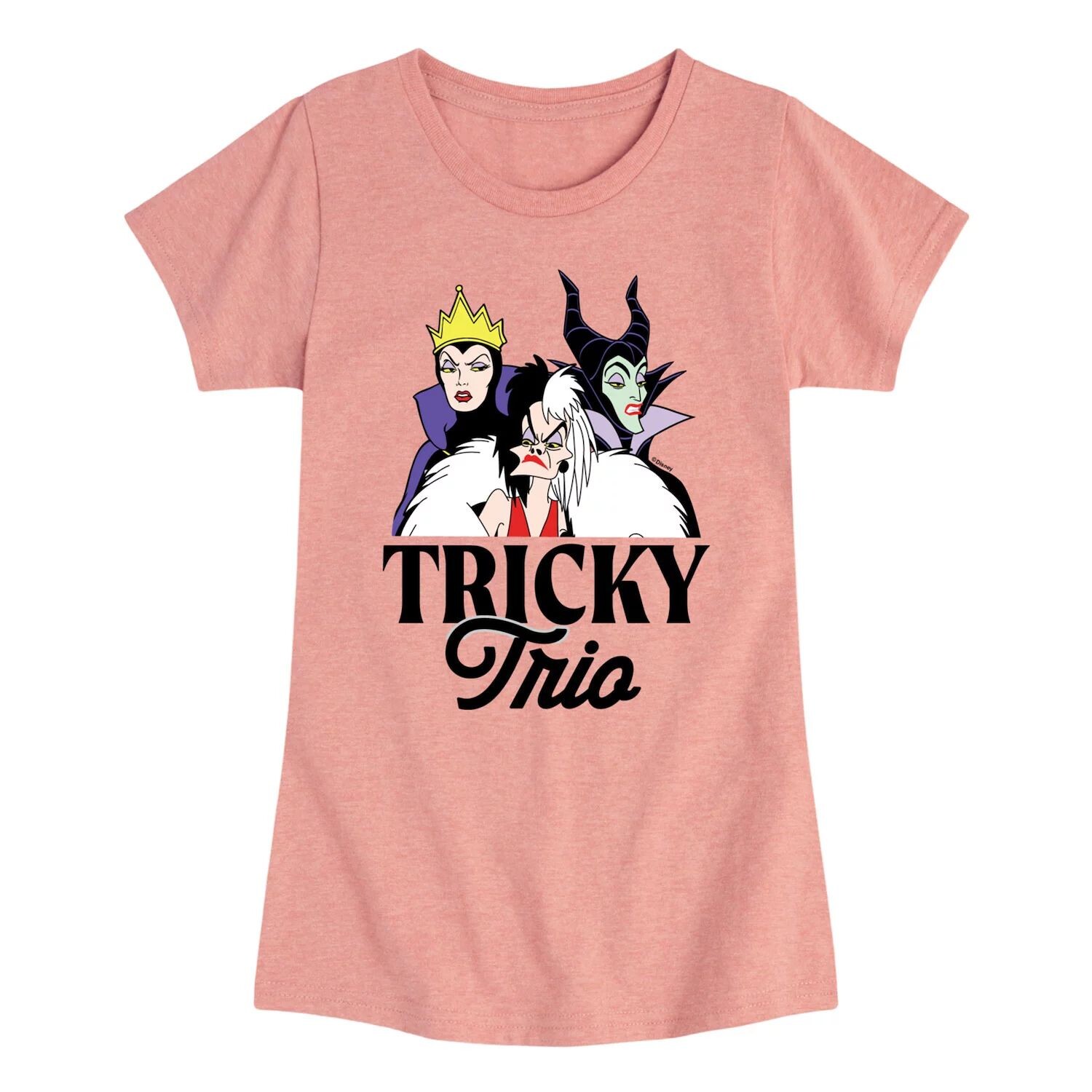 

Футболка с рисунком Tricky Trio для девочек 7–16 лет Disney Villains Disney