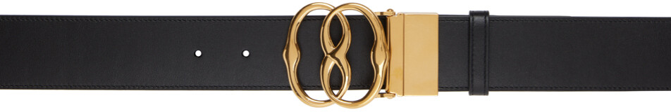 

Черно-коричневый двусторонний ремень Iconic Bally