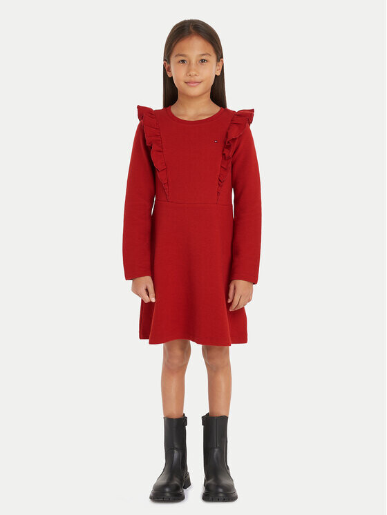 

Дневное платье regular fit Tommy Hilfiger, красный